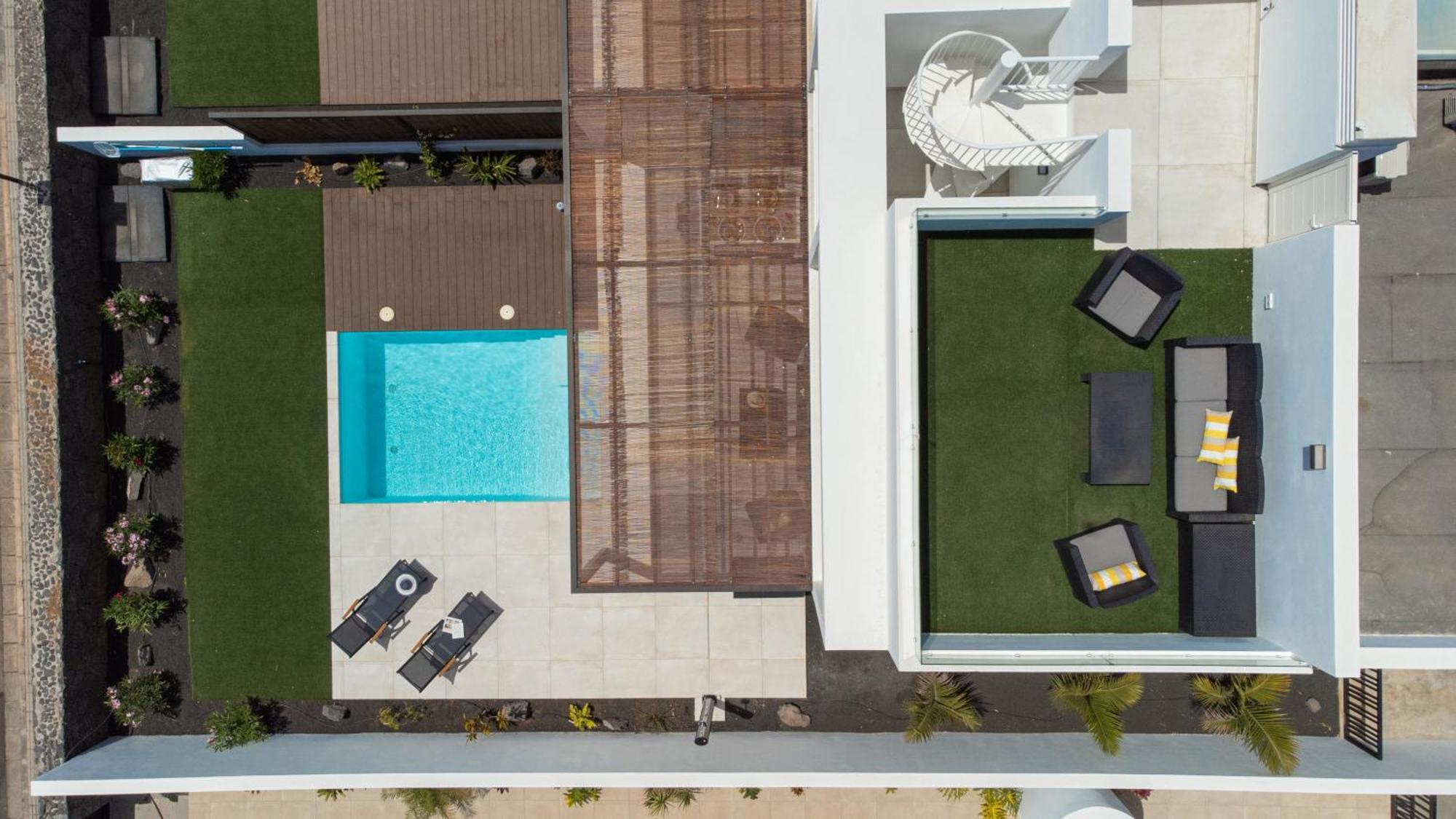 Serena Villa 38 - Heated Pool, Sea Views, Ac, High Speed Internet Playa Blanca  Kültér fotó